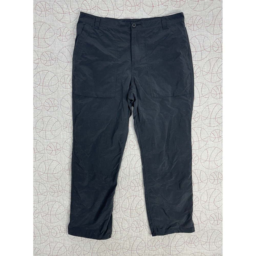 REI‎ Co-op Hiking Pants Black Nylon Lightweight / Mens 36x30